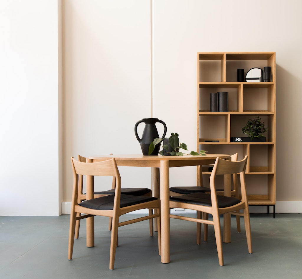 Round Scandinavian Dining Table