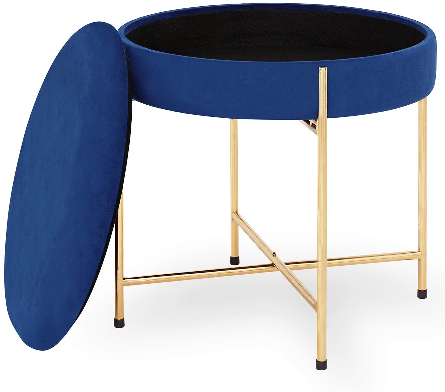 dressing table stool blue