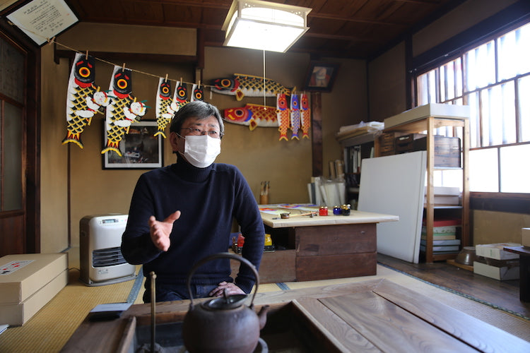 小原屋13代目の店主河合俊和さん