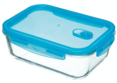 MasterClass Recycled Eco Snap Food Storage Container with Divider, 800 ml