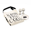 Creative Tops Bake Stir It Up Set with An Apron, Set of 2 Egg Cups and Spoon Rest image 1