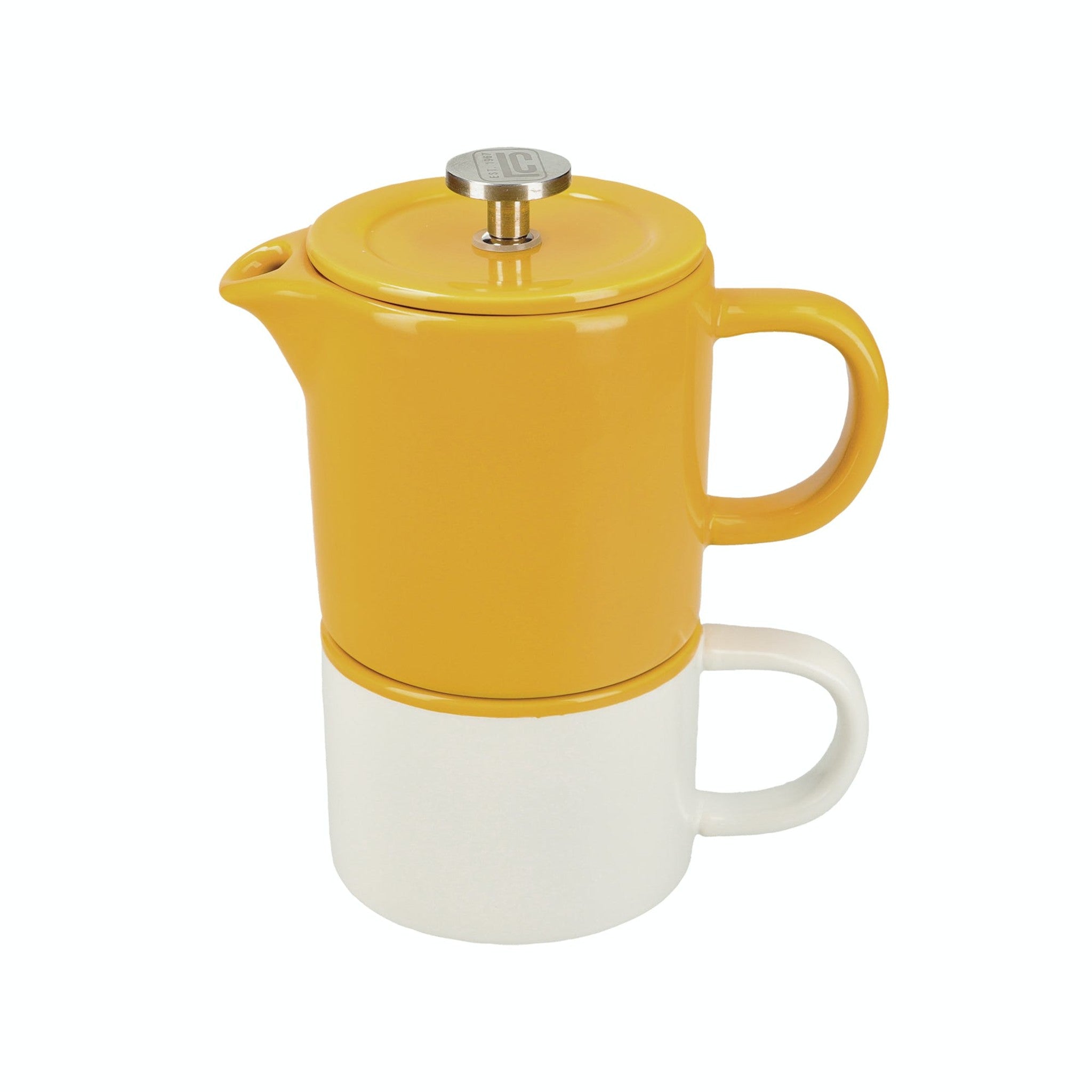 La Cafetiere Barcelona Coffee For One Set - Mustard