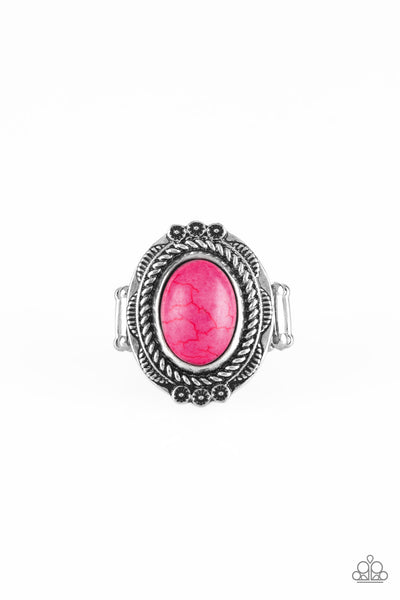Tumblin Tumbleweeds - Pink Ring Paparazzi
