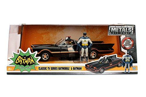 batmobile with batman and robin