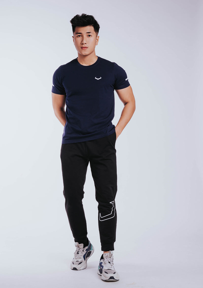 Quần Jogger Thể Thao Logo Elohim Viền