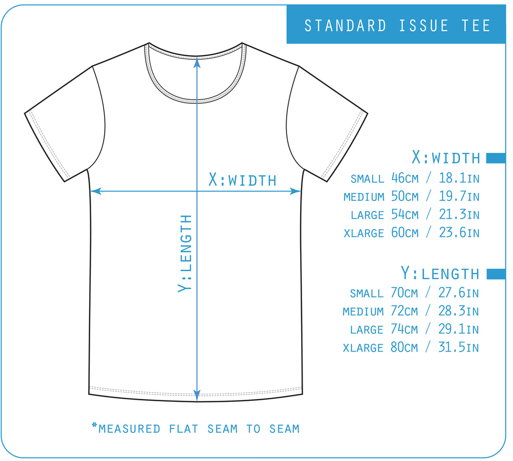 Sizing Chart, Graphic T Shirts and Shirts for Men, SiriusGrafik.com