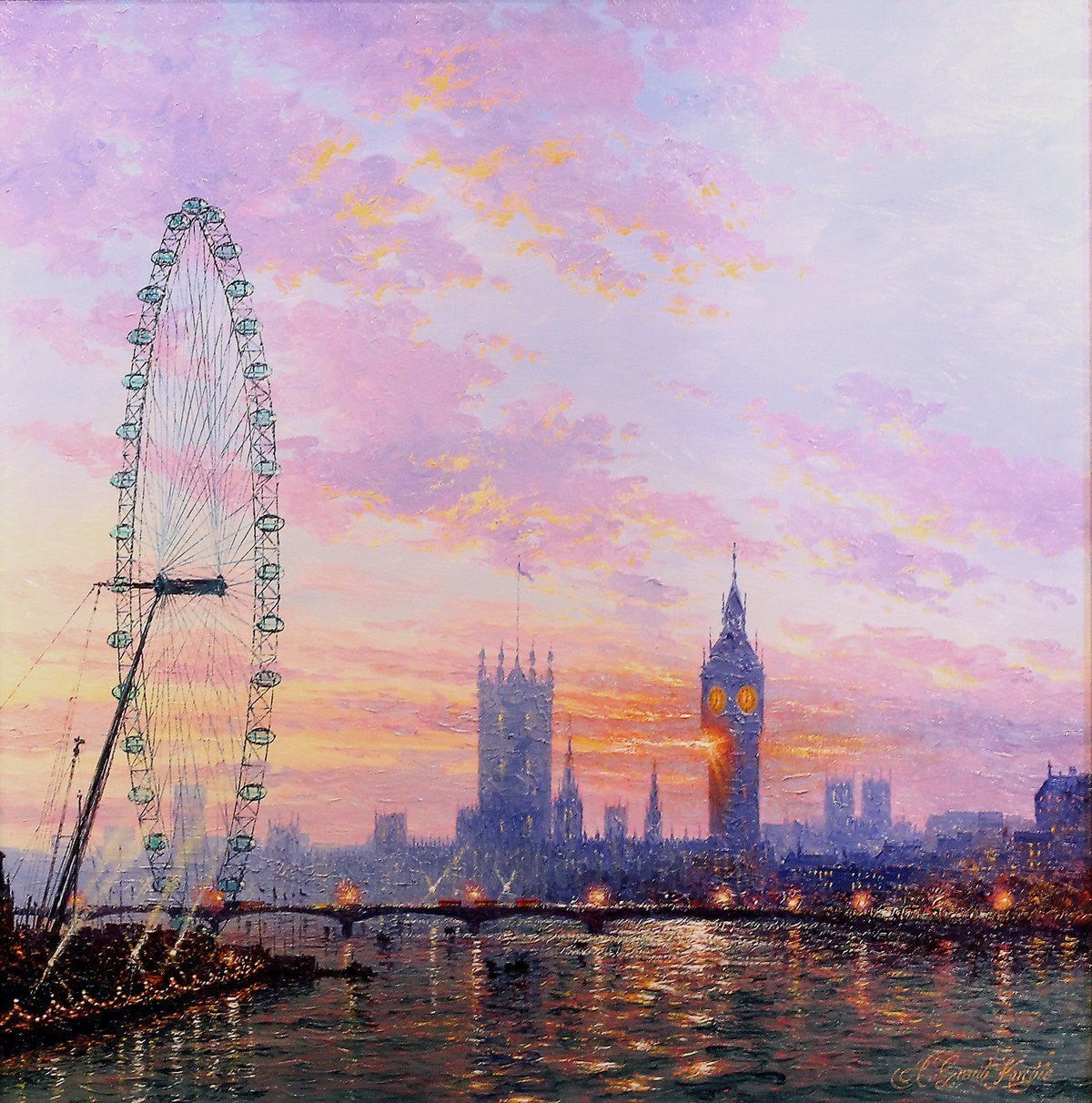 Westminster through a London Eye Andrew Grant Kurtis