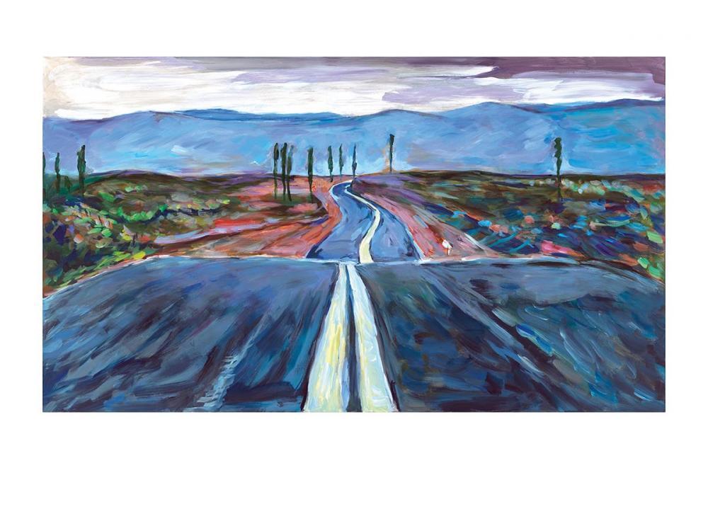 Endless Highway 17 Bob Dylan Wyecliffe Original Art