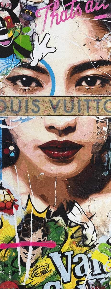 Lhouette Guard Duty - Louis Vuitton Deluxe Edition - Wyecliffe Original Art
