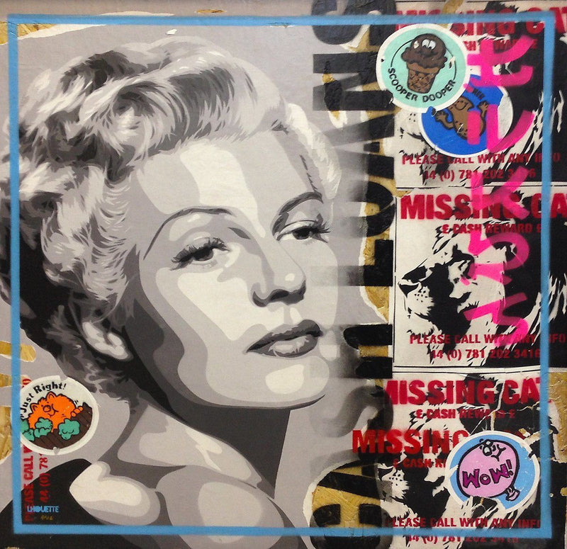 Paste Up Rita Last Editions Sold Out Wyecliffe Original Art 