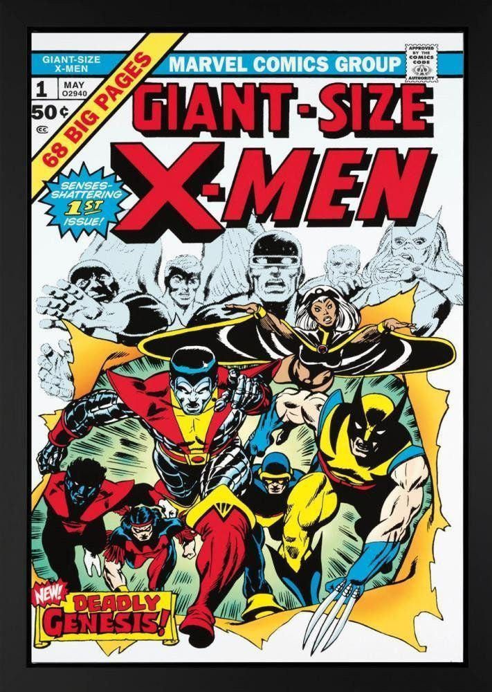 Giant Size X Men 1 Sold Out Wyecliffe Original Art