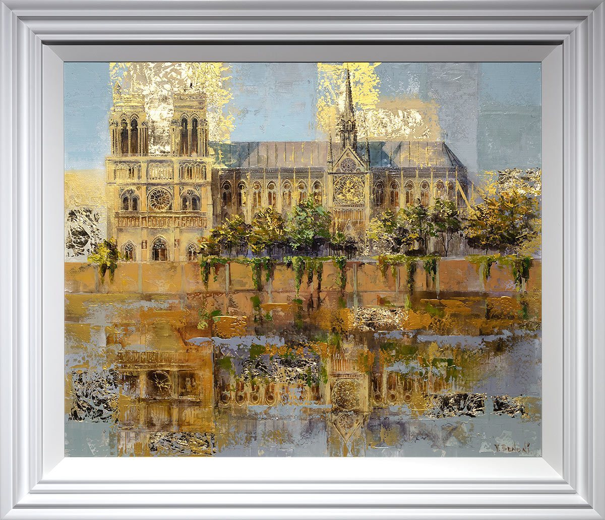 Notre Dame De Paris - Original - SOLD - Wyecliffe Original Art