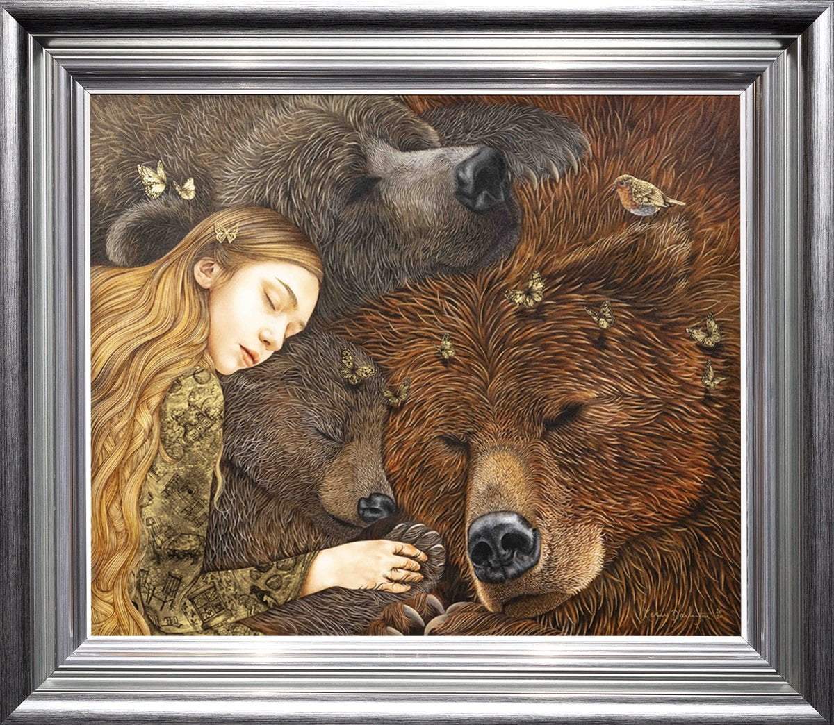 Goldilocks and the Three Bears - Original - Wyecliffe Original Art