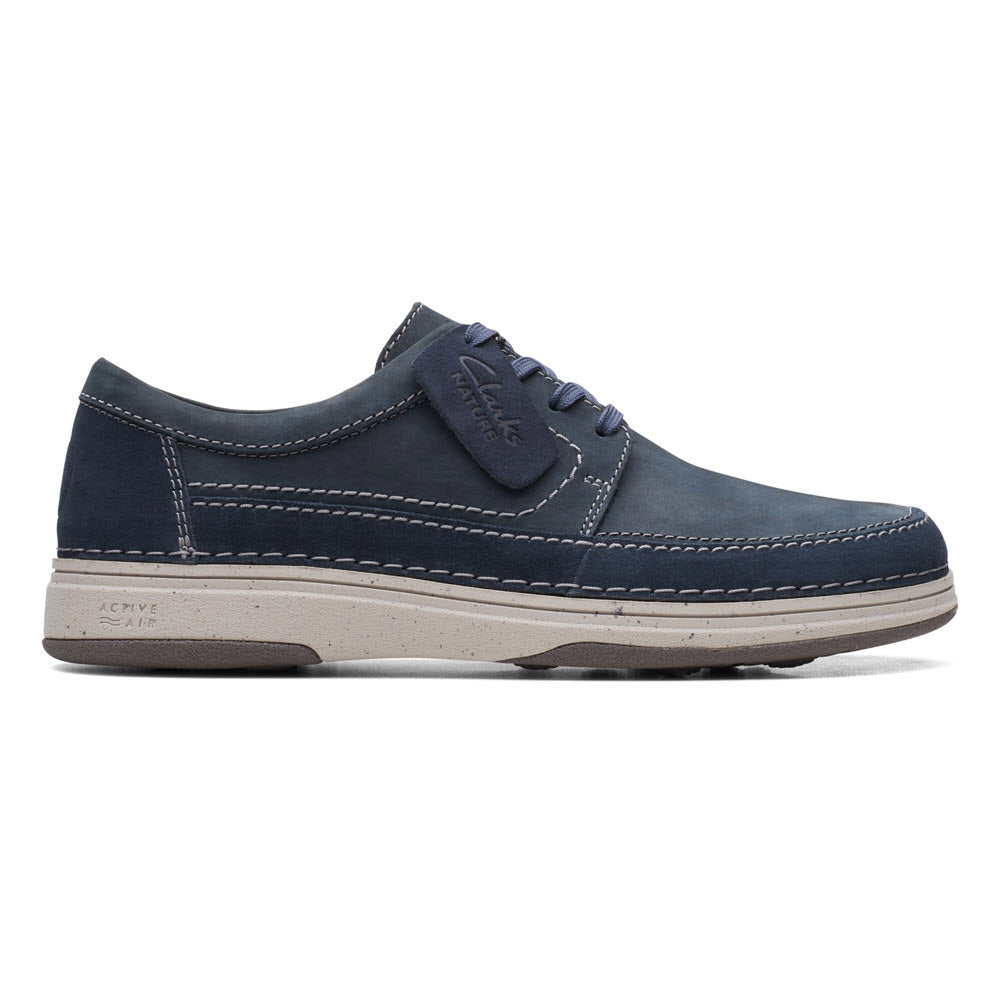 Primitivo Definir hazlo plano CLARKS NATURE 5 LO OXFORD NAVY COMBI - MENS - Lamey Wellehan Shoes