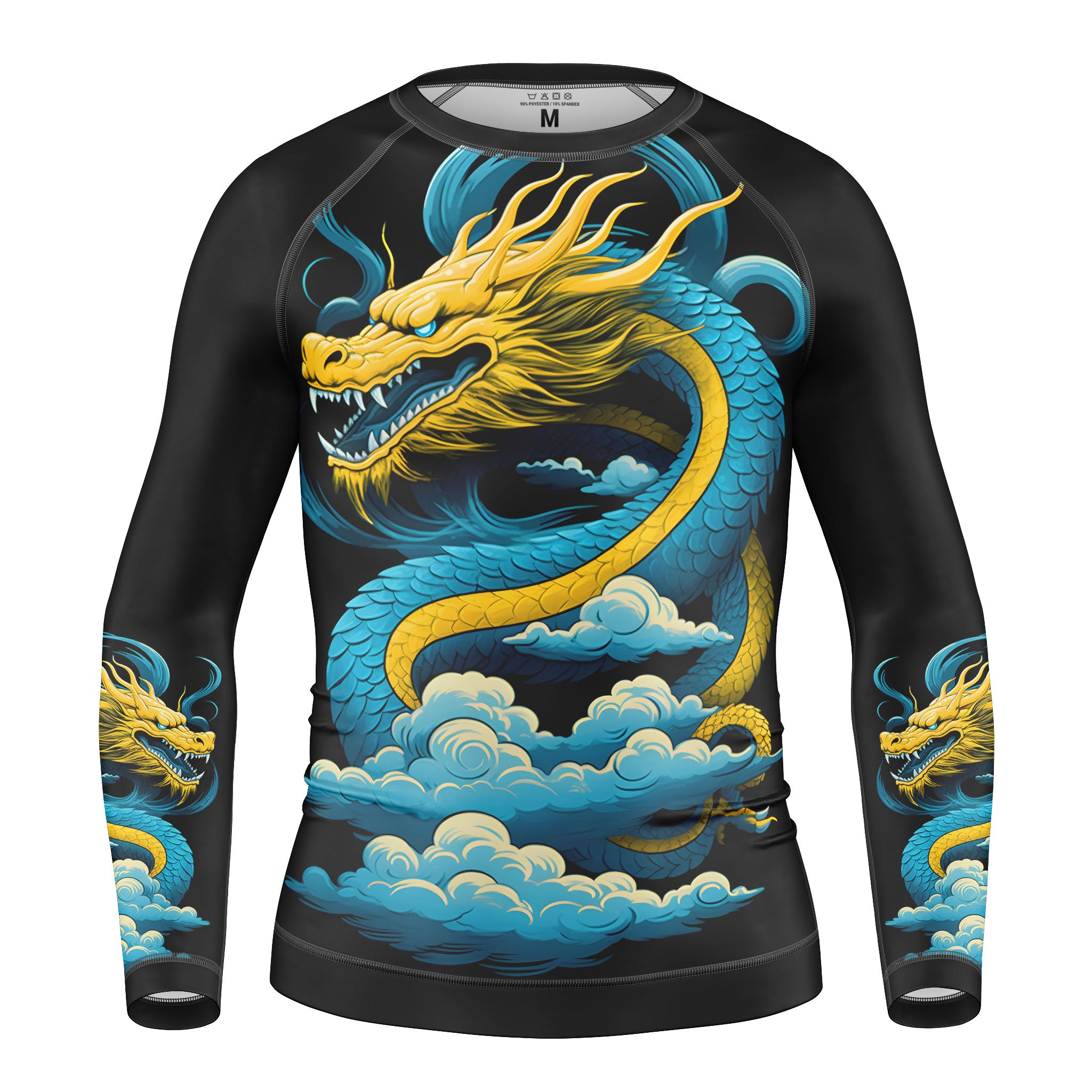 BLUE DRAGON KIDS RASH GUARD