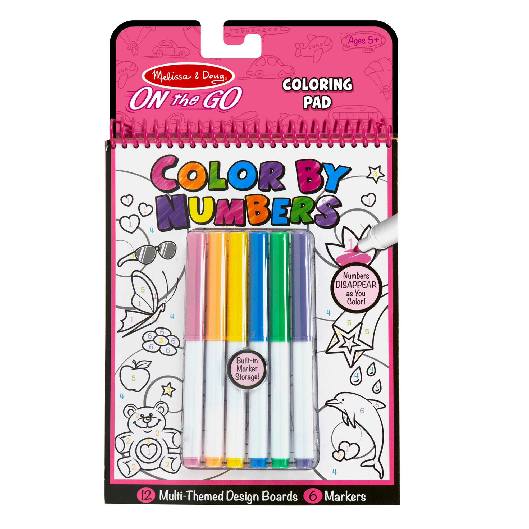 Color By Numbers - Pink – Doodland