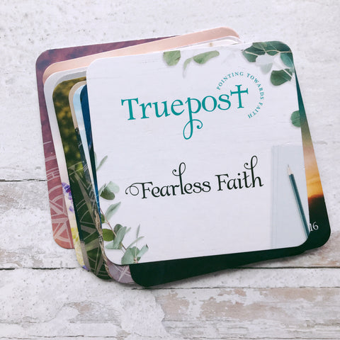 Mini Scripture Card Value Pack: 5 Sets of 10 Inspirational Cards, Fear –  Truepost Inc.