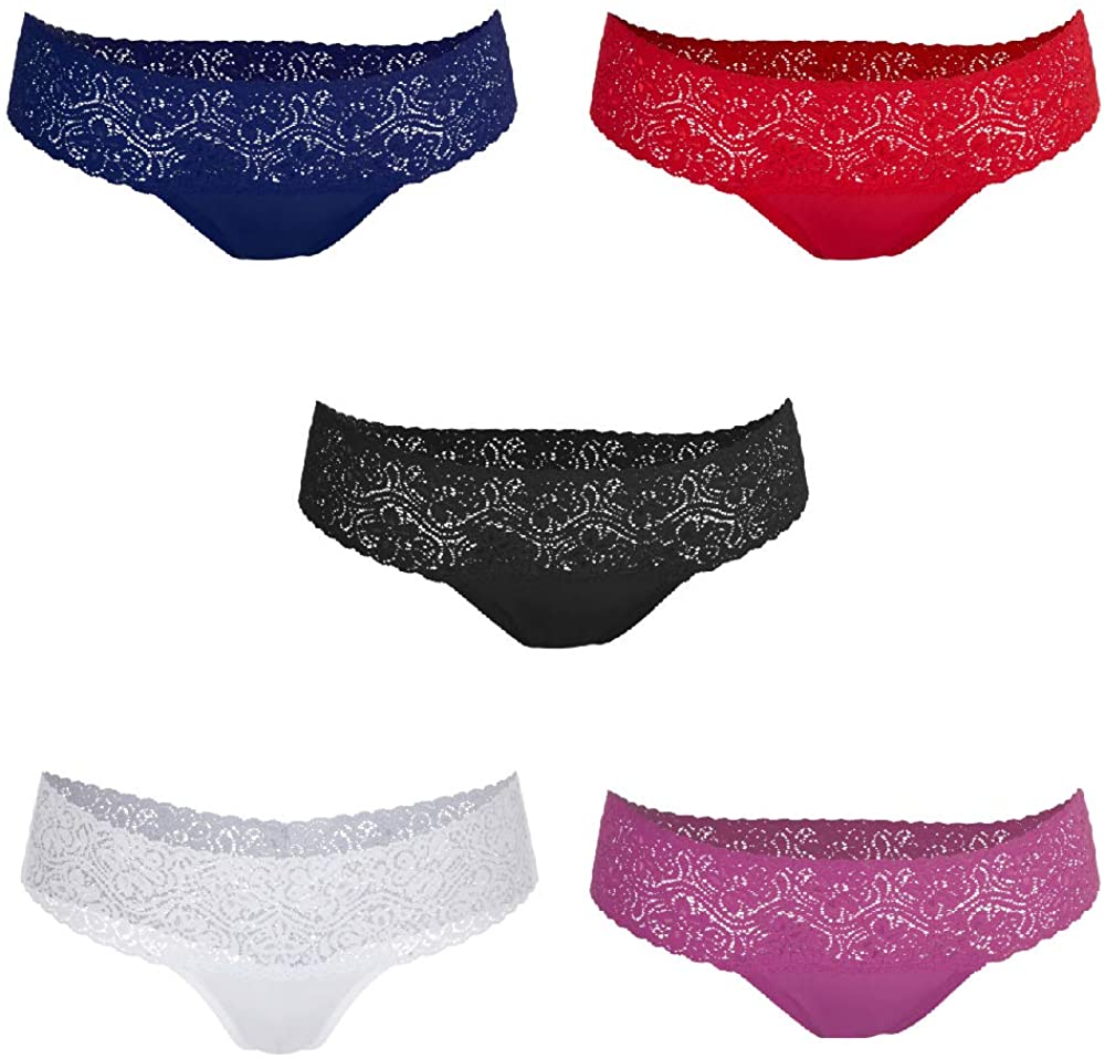 Besame G-String Thong Women Panties Underwear 5 Pack – Blasani
