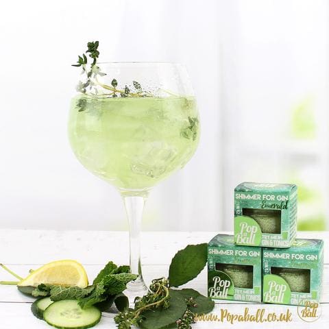 Cucumber shimmer for gin