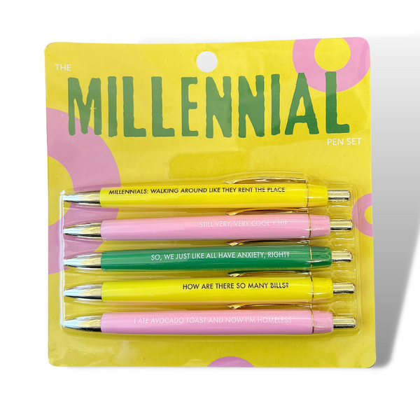 People Suck Pen Set (funny, misanthrope, gift, introvert)