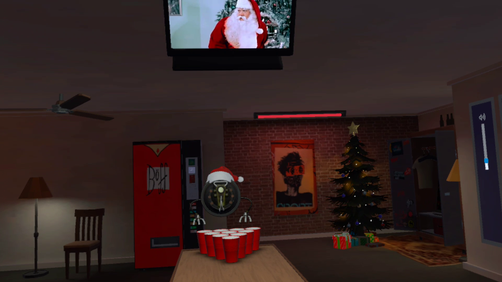 Beer Pong Basement Holiday Update VR