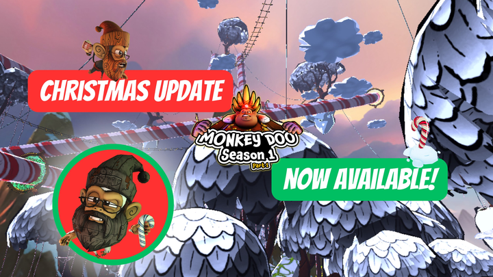 Monkey See Monkey Doo Doo VR Holiday Christmas update