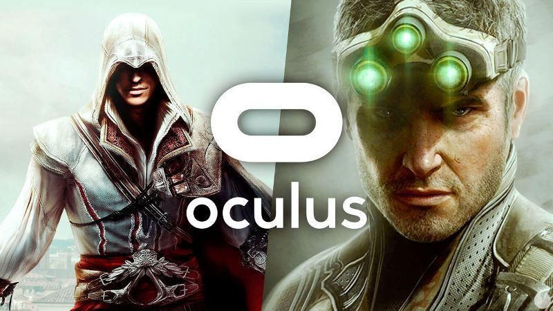 Splinter Cell Assassins Creed vr Oculus méta quête