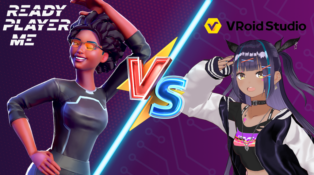 Ready Player me vs VRoid Studio avatars