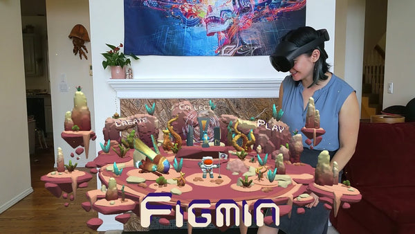 Figmin XR mixed reality