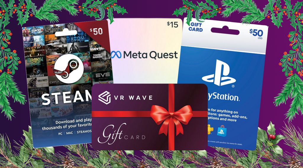 meta qust steam playstation vr wave gift card cards