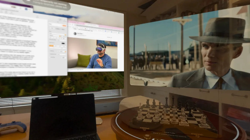 apple vision pro spatial computing passthrough