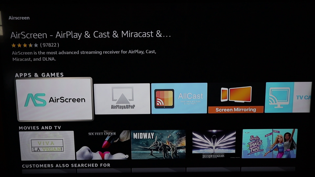 amazon firestick firetv air screen