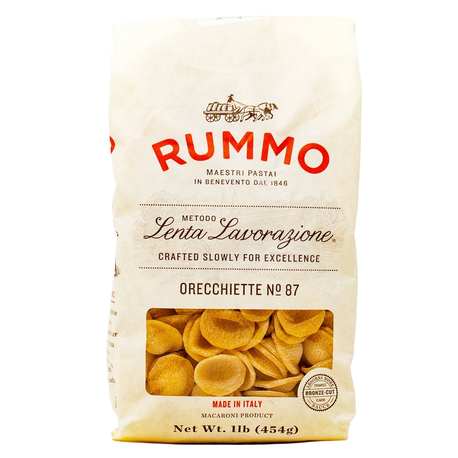 Rummo Pasta Orecchiette No. 87 1 lb – California Ranch Market