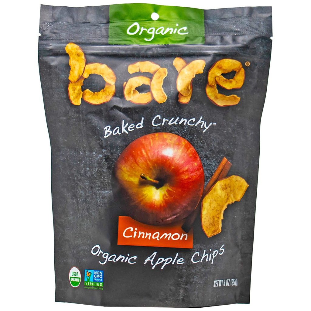 bare Snacks Apple Chips, Granny Smith, 3.2oz bag