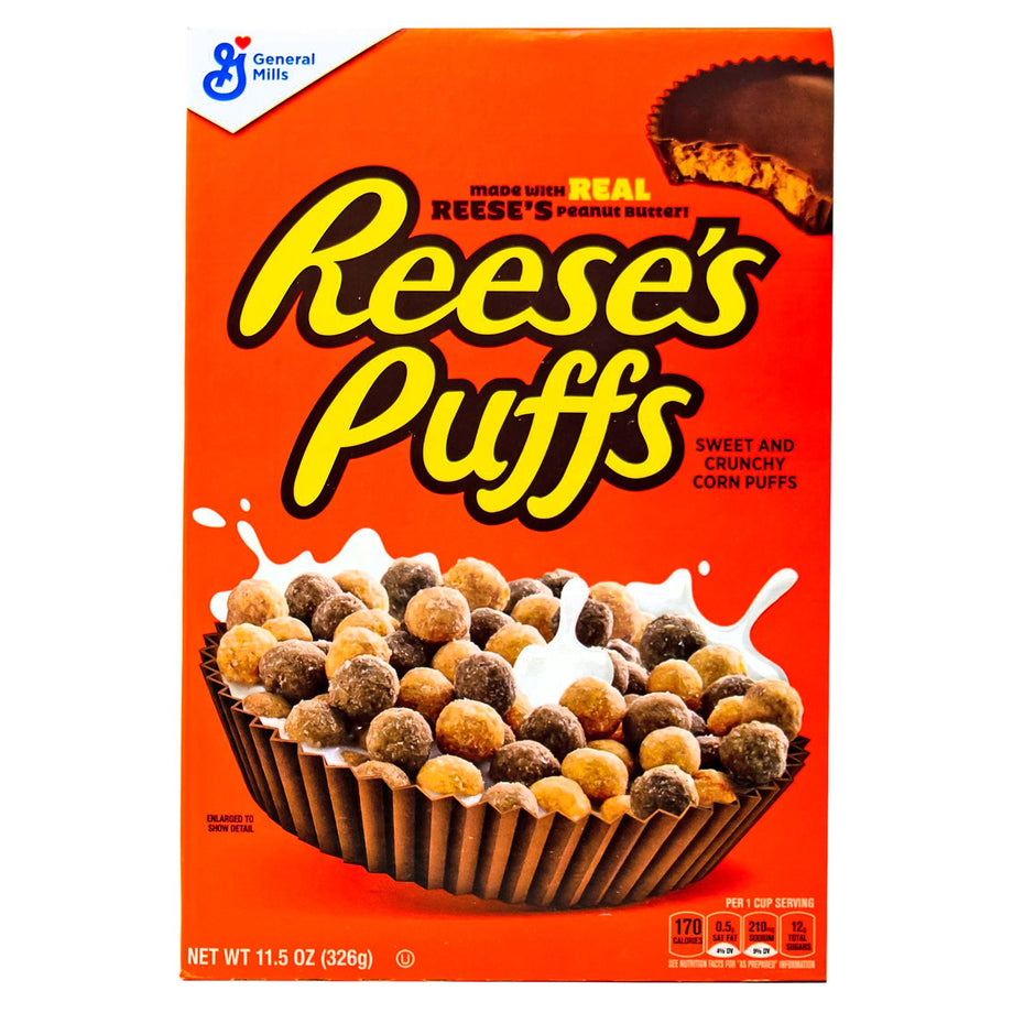 Reeses Puffs Cereal Sweet and Crunchy Corn Puffs  oz – California Ranch  Market