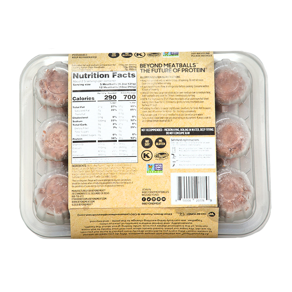 Beyond Meat Patties Plant Based Burger Vegan 8 oz – California Ranch Market