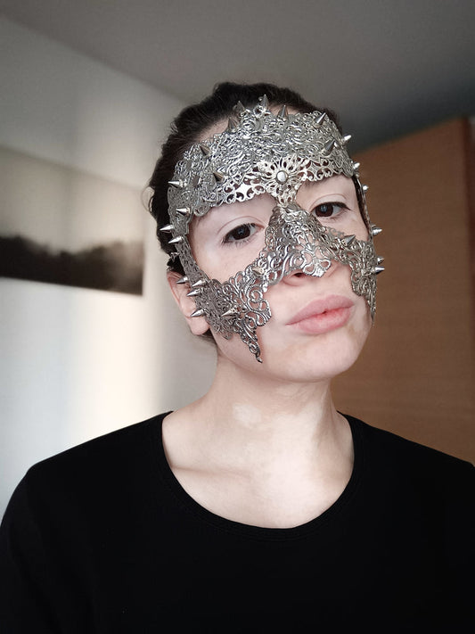 Metal Nose Mask SIKA - MYRIL JEWELS – Myril Jewels