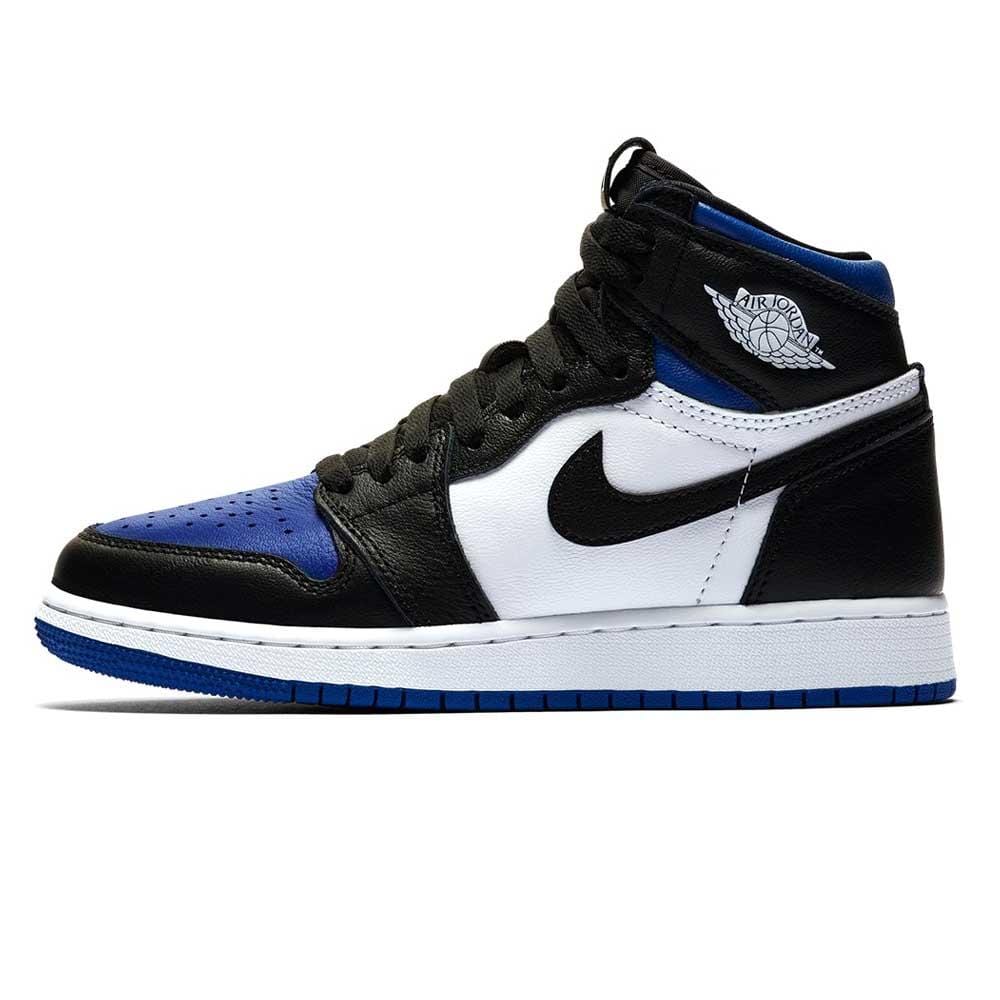 grade school jordan 1 royal toe