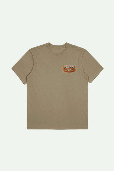 View Clayburn S/S Tailored T-Shirt - Oatmeal