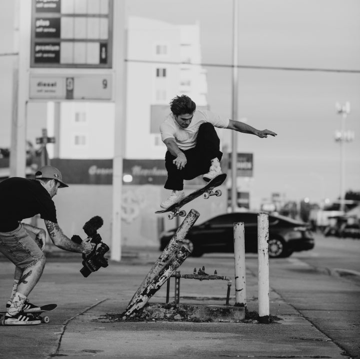 Austin Heilman skating