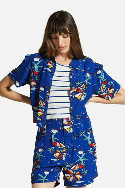 View Riviera S/S Woven Shirt - Surf The Web