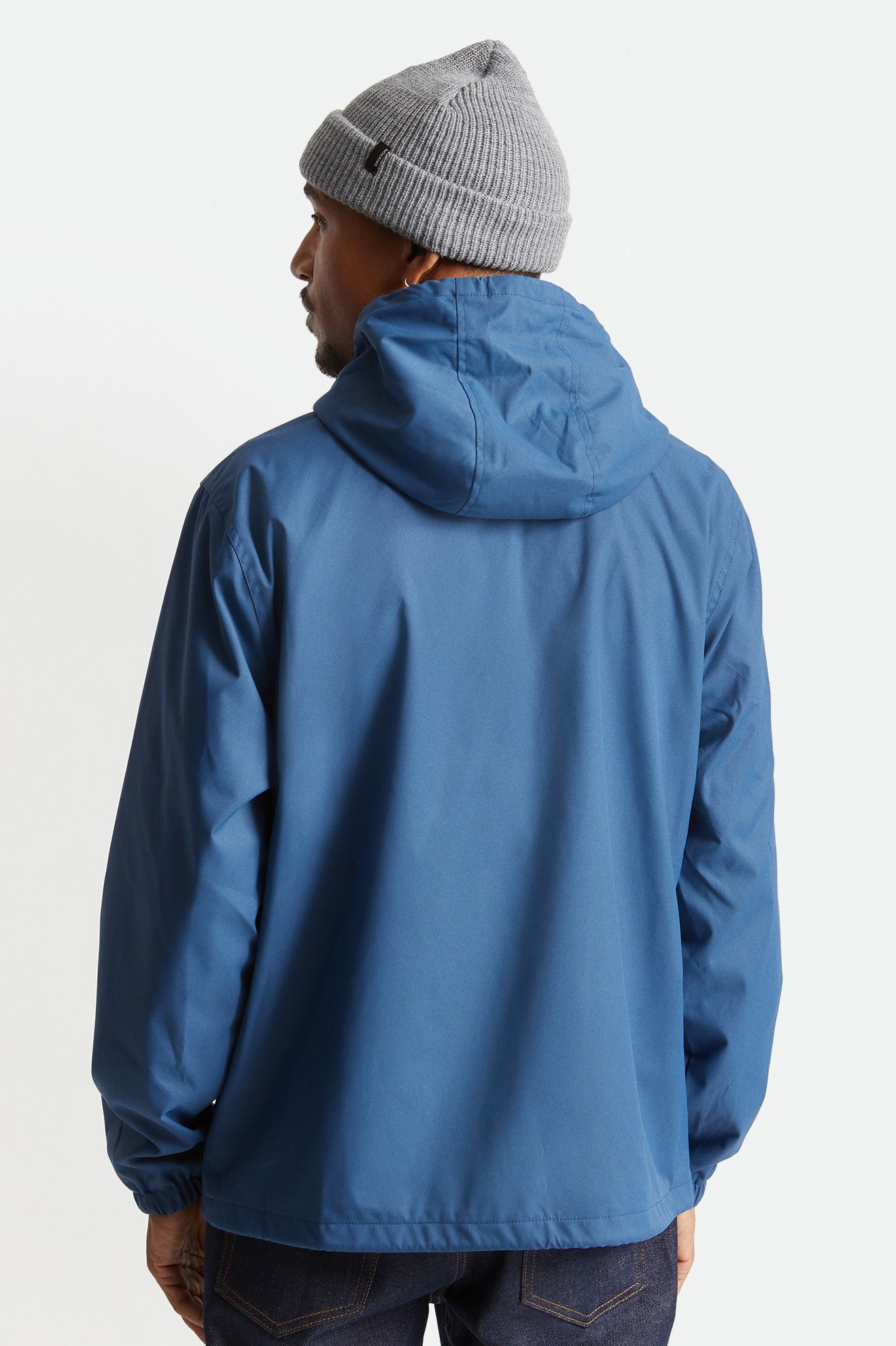 Men's Claxton Beta Zip Hood Jacket in Joe Blue – Brixton