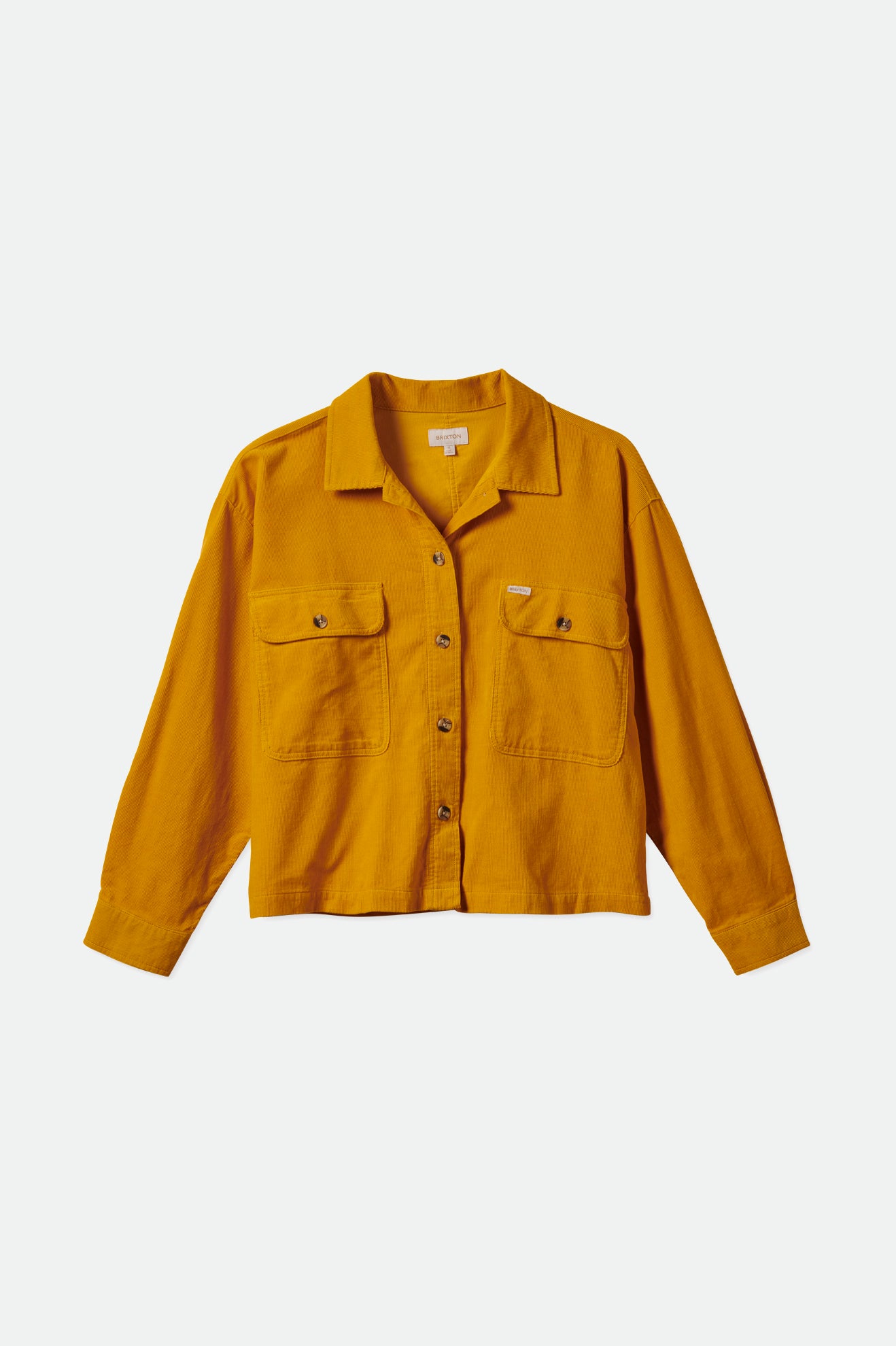 Women's Bowery Corduroy L/S Flannel in Golden Glow – Brixton