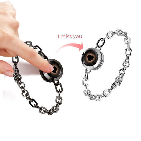 Long distance bracelets tap