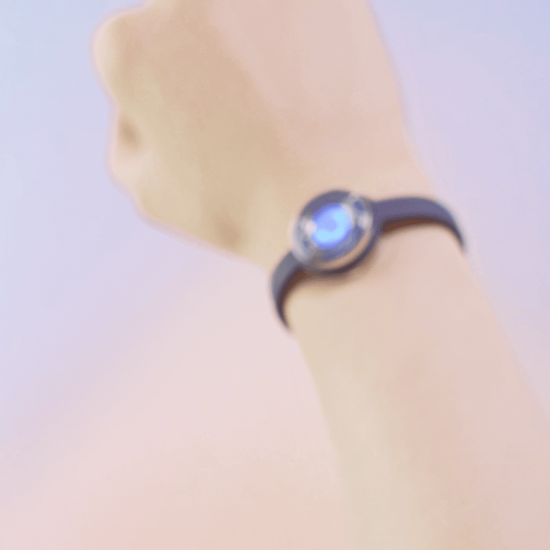 Candy Wave Touch Bracelet Single(Berry Blue)