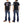 Load image into Gallery viewer, Momotaro Jeans T-shirt Men&#39;s Short Sleeve Tee Collaboration xXx Triple X 03xxx Black
