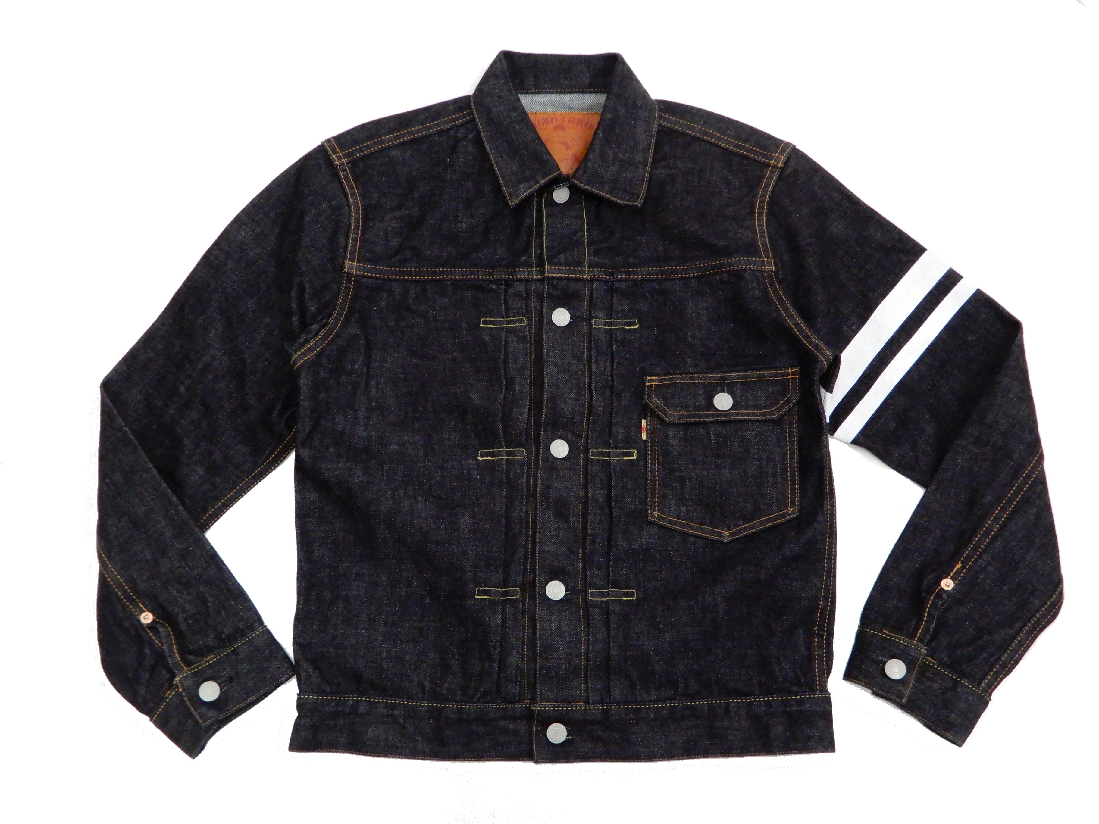 Momotaro Jeans Denim Jacket Men's Japanese Denim Trucker Jacket Type 1 ...