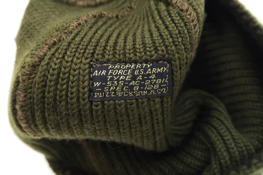 Buzz Rickson Watch Cap Men's Wool Winter Knit Hat USAAF A-4