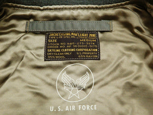Buzz Rickson Jacket Men's L-2B Flight Jacket Plain Bomber Jacket