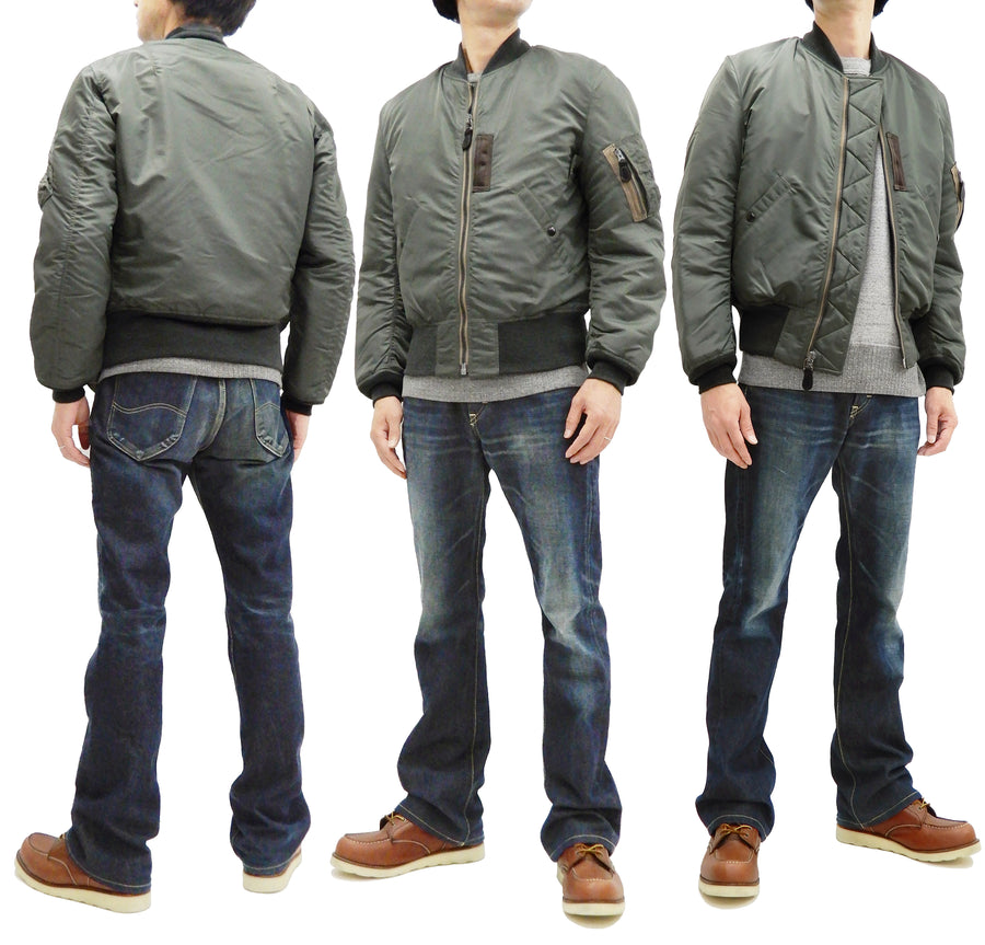 Buzz Rickson MA-1 Flight Jacket Men's Slender Version MA1 Bomber